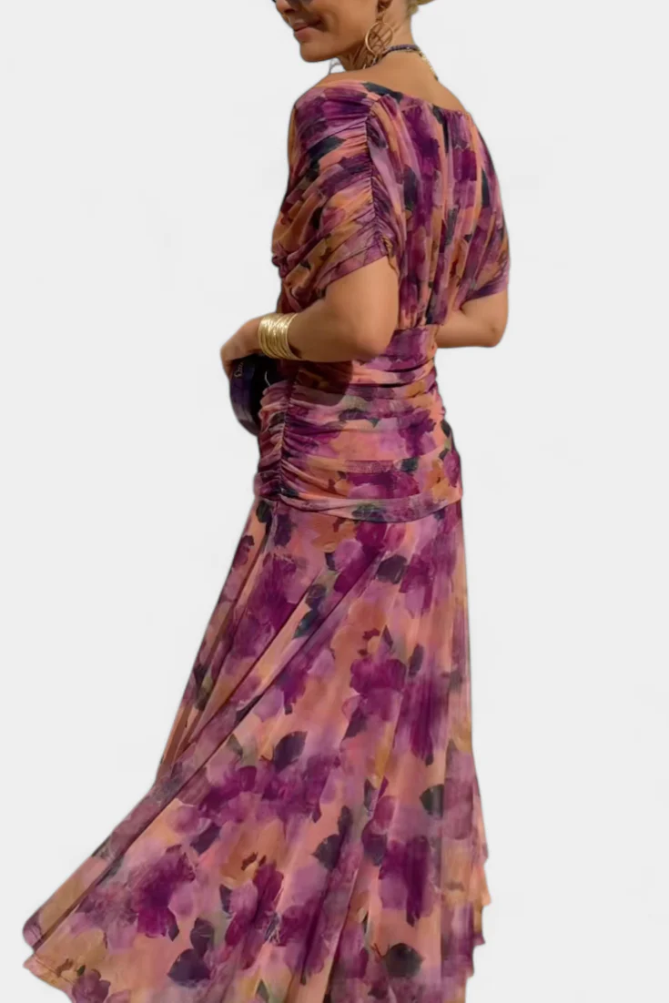 Almudena | Vestido Largo con Escote V