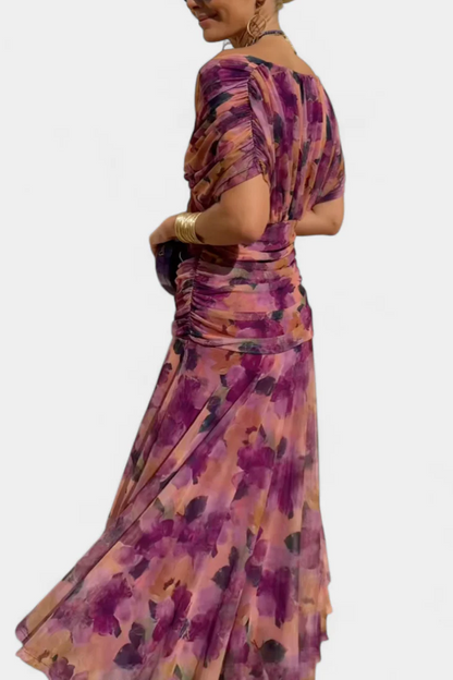 Almudena | Vestido Largo con Escote V