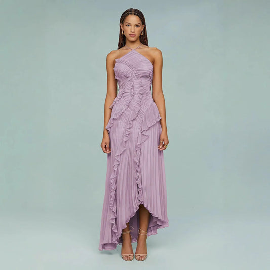 Marissa | Vestido Elegante con Volantes