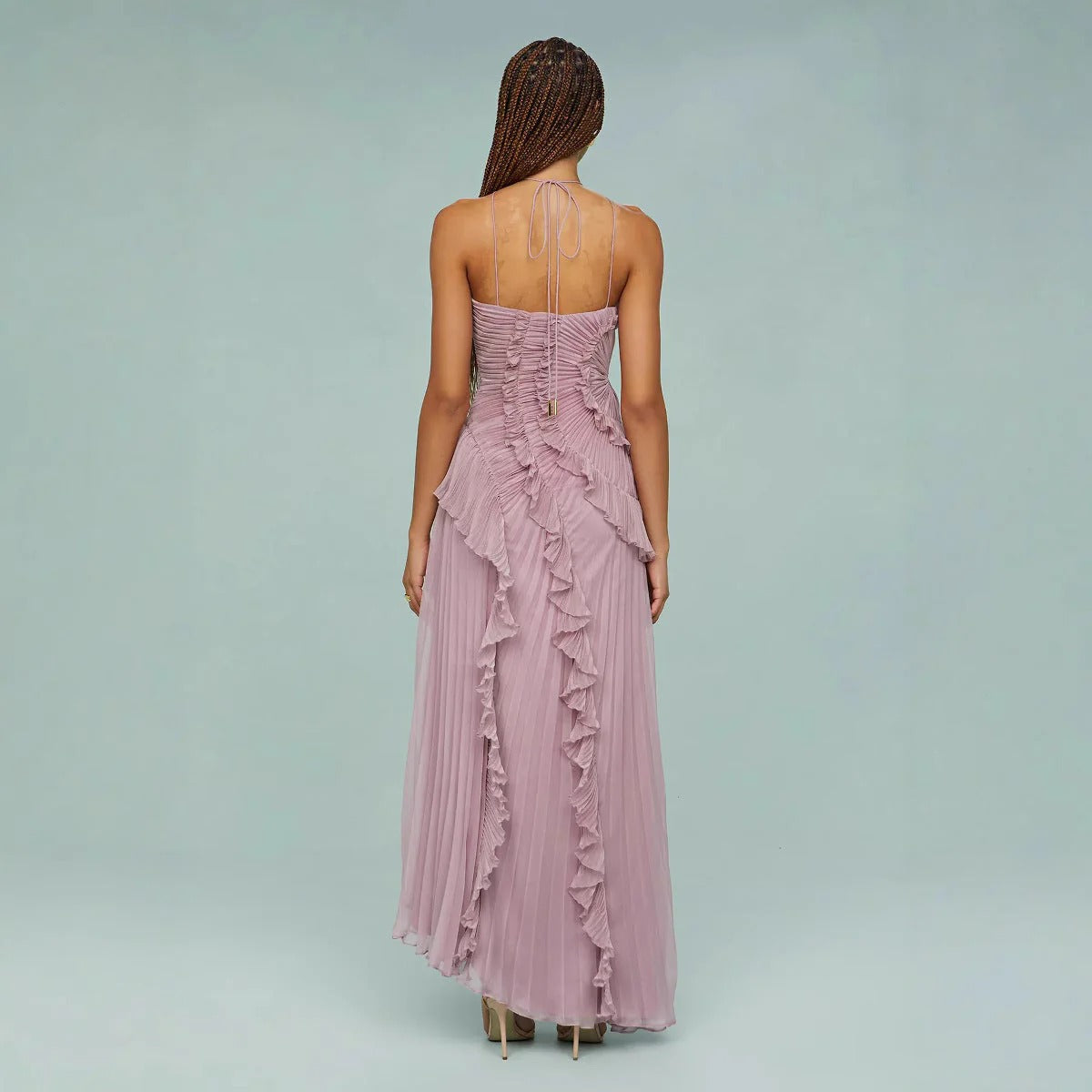 Marissa | Vestido Elegante con Volantes