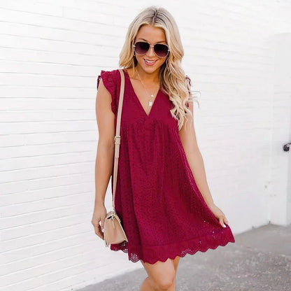 Carina - Vestido Corto Comodidad Invisible