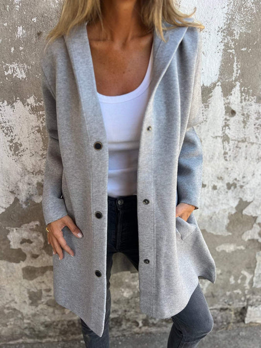 Carmen - Abrigo Casual con Capucha