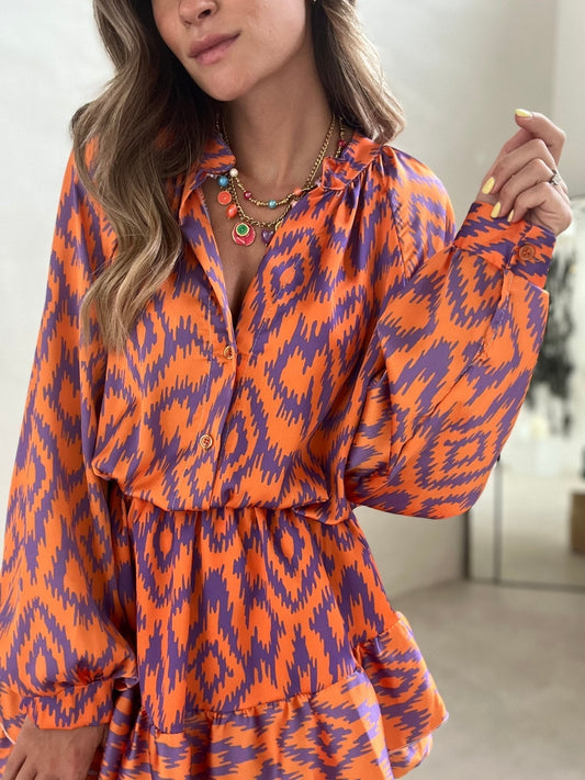 Telma - Vestido Corto Casual