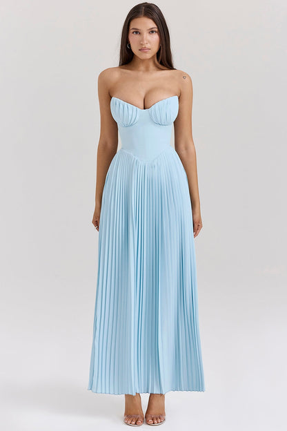 Sara - Vestido Elegante Palabra Honor