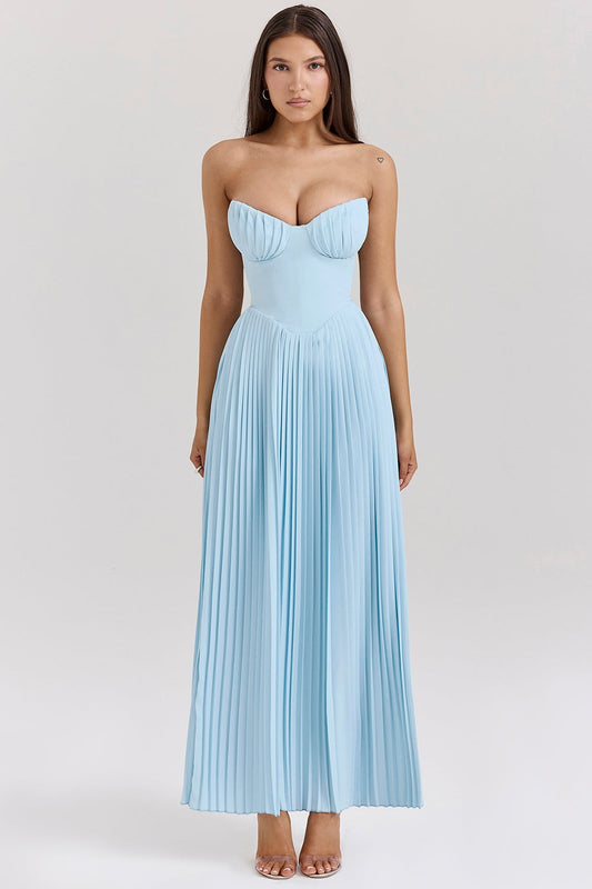Sara - Vestido Elegante Palabra Honor