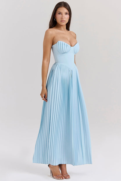 Sara - Vestido Elegante Palabra Honor