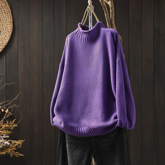 Abril - Jersey con Cuello Alto