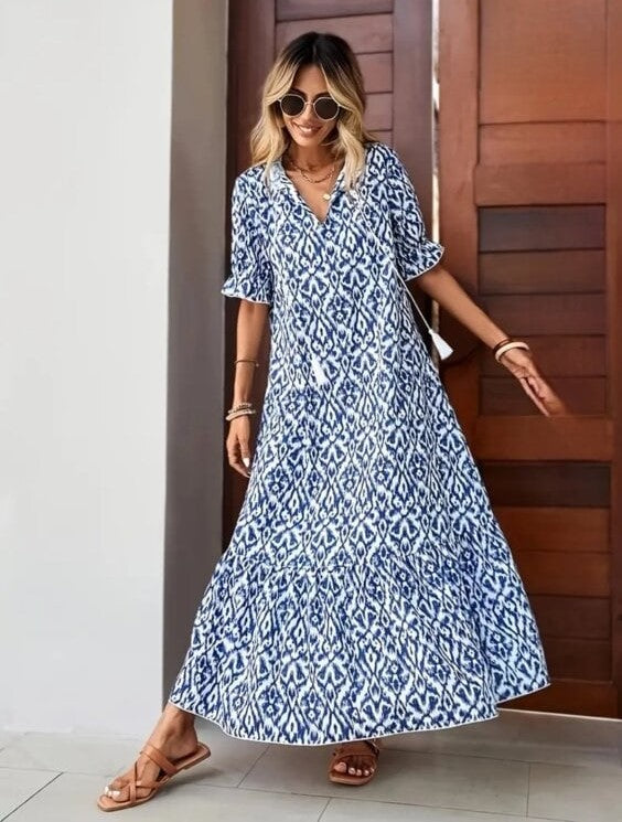 Sheila - Vestido estampado